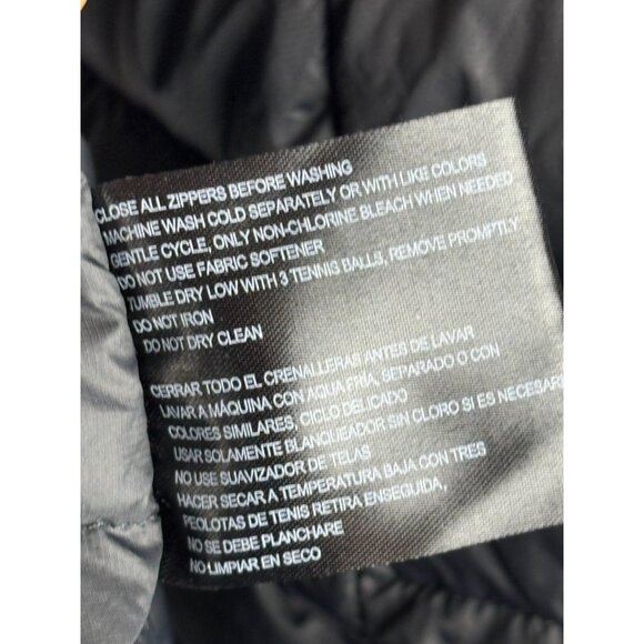 Gorpcore Black Gerry Packable Puffer Fill Power 650 Down Jacket Coat Women's XXL - Picture 13 of 13